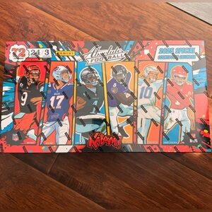 Panini Absolute Football 2023 Special Countdown Calendar - Red, Blue, Black